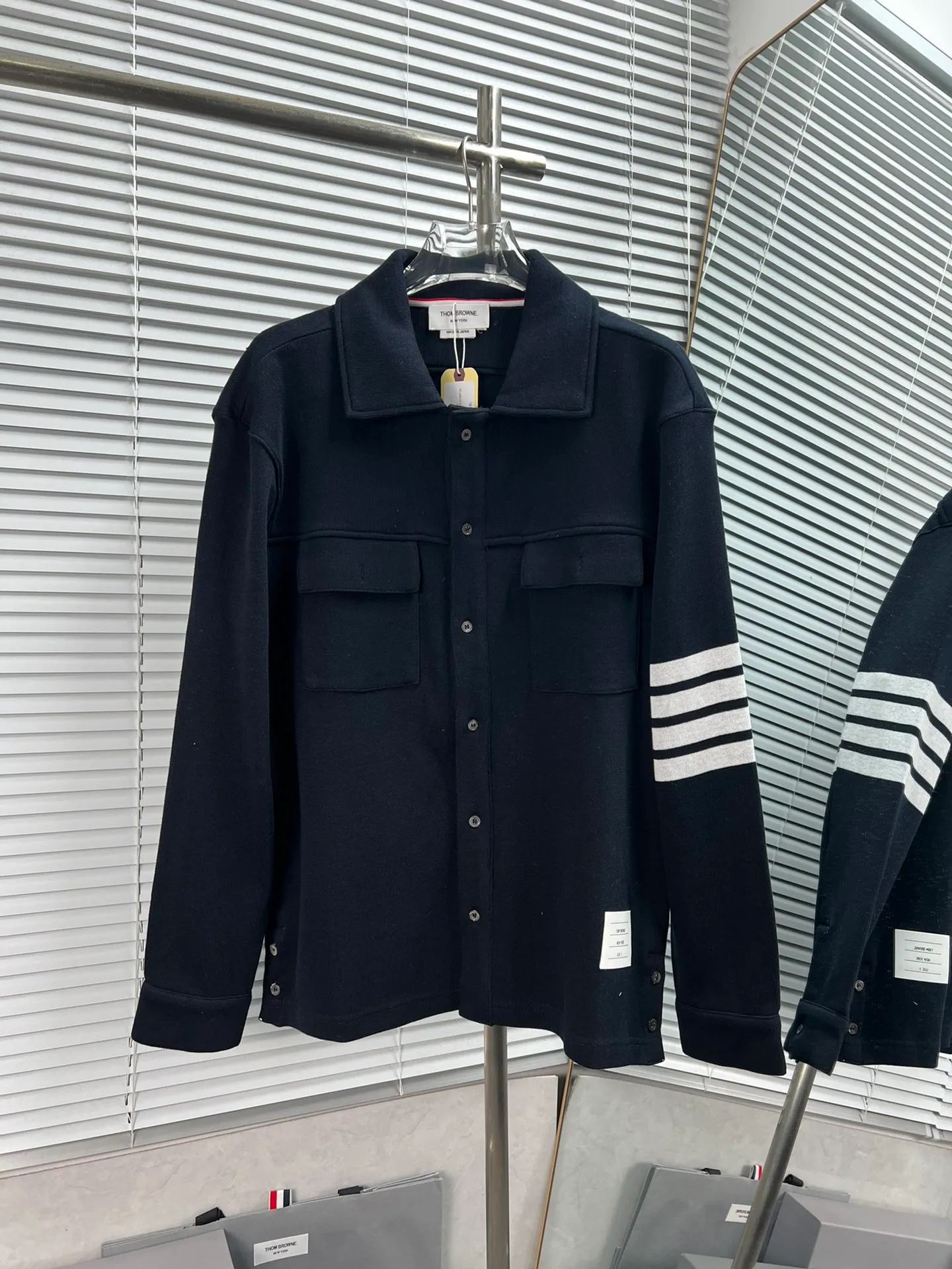 THOM BROWNE New Arrival ！ ：Gray Blue Sizes：1.2.3.4.